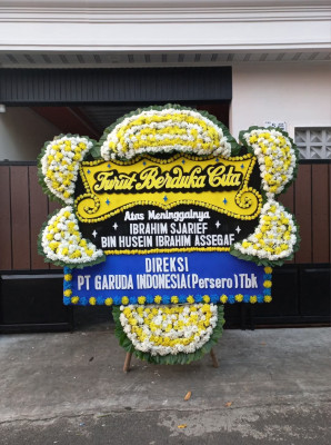 Papan Bunga Duka di Kotasari